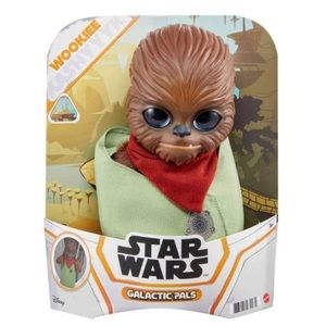 Star Wars Galactic Pals - Wookie 11" Hard Plush w/ Carrying Satchel - NEW